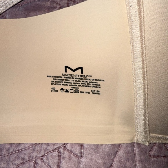 Maidenform Cream Women's Bra - Picture 3 of 9